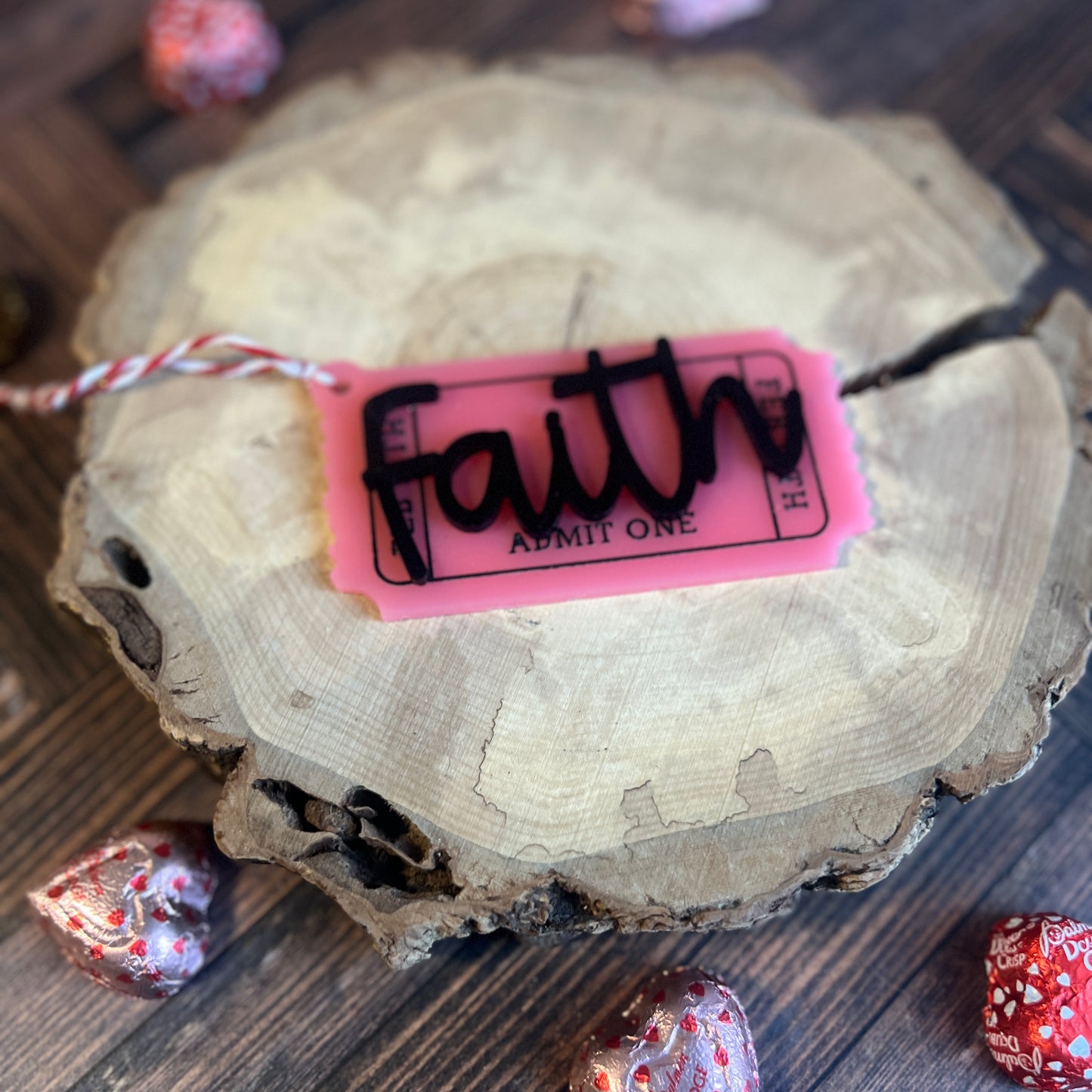 Valentine's Ticket Tag