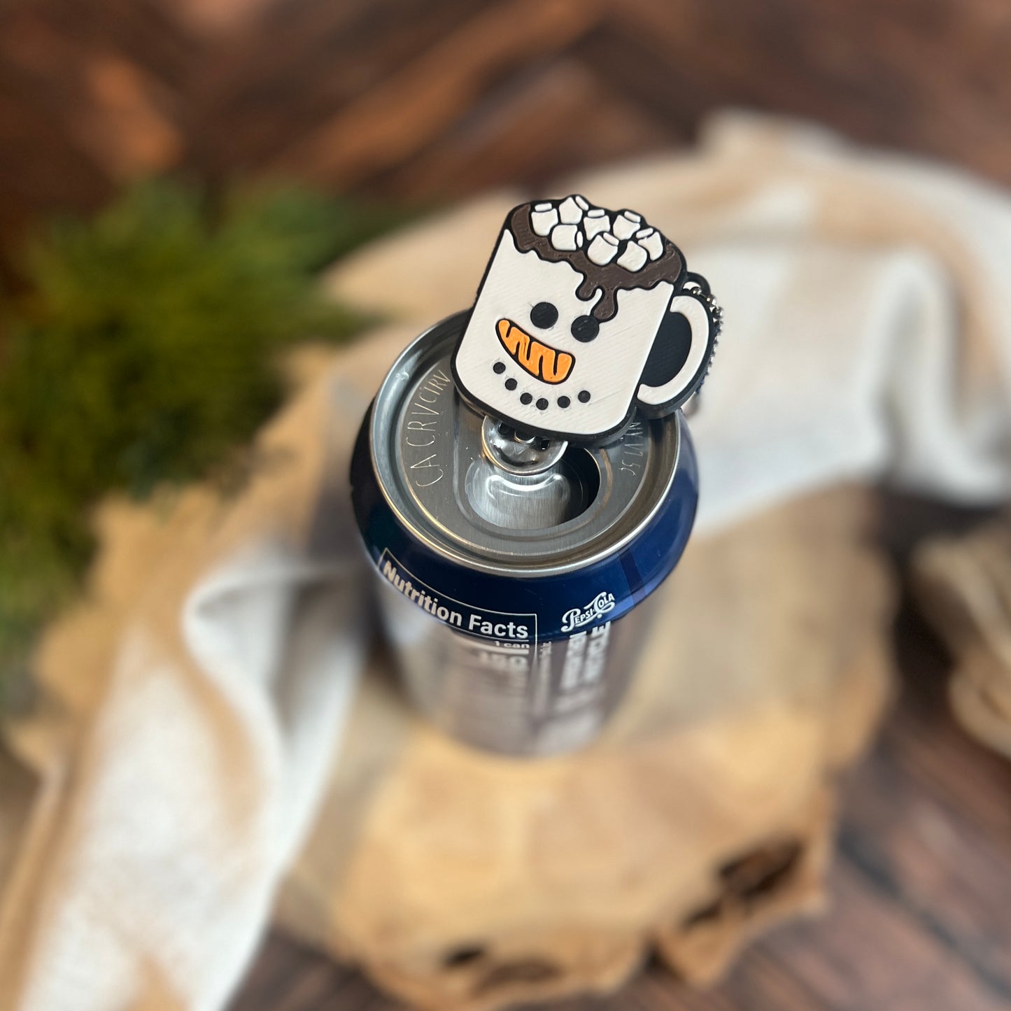 Snowman Soda Can Opener