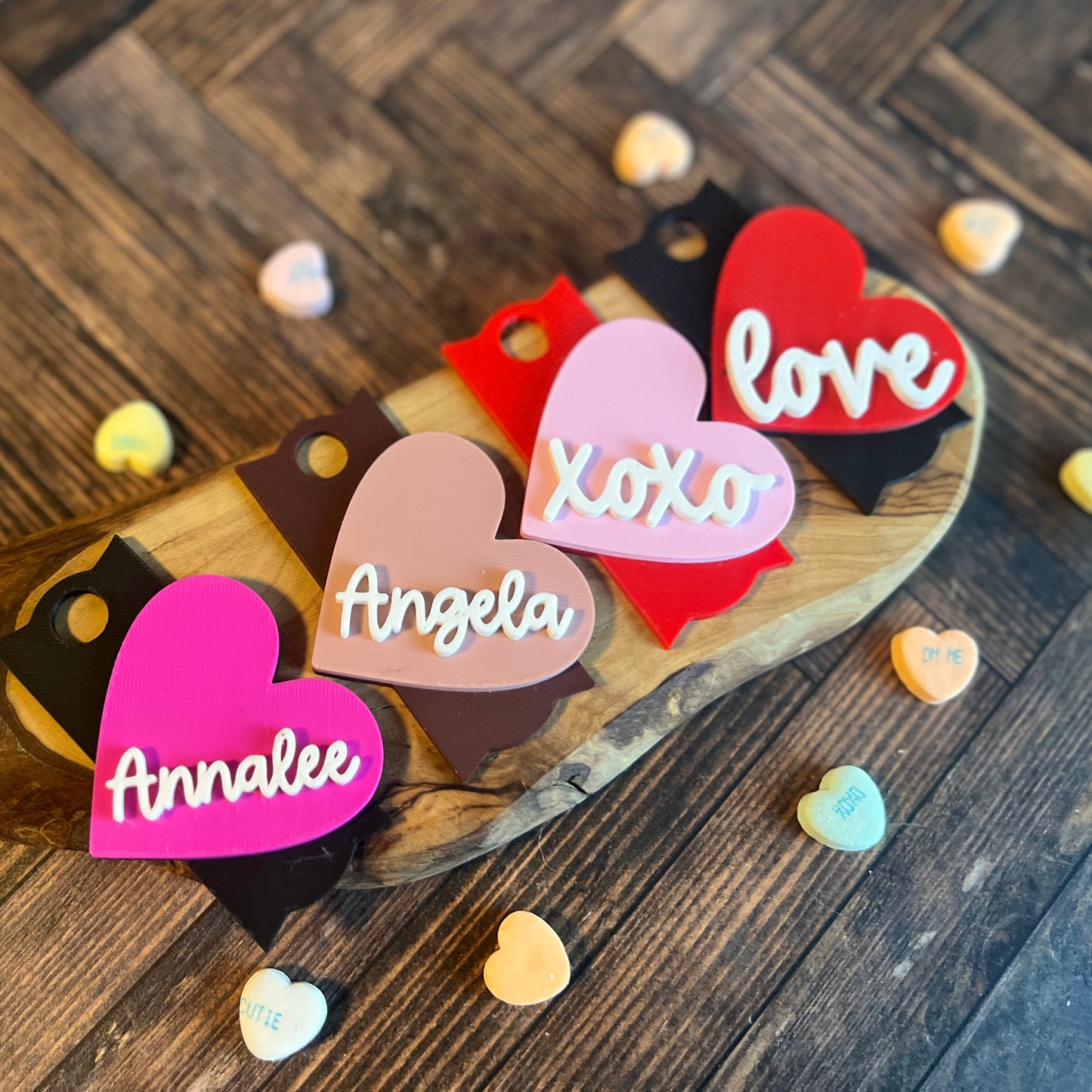 Heart Personalized Tumbler Topper