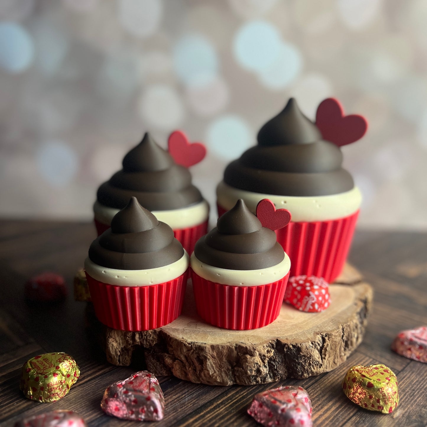 Cupcake Gift Boxes 3D printed