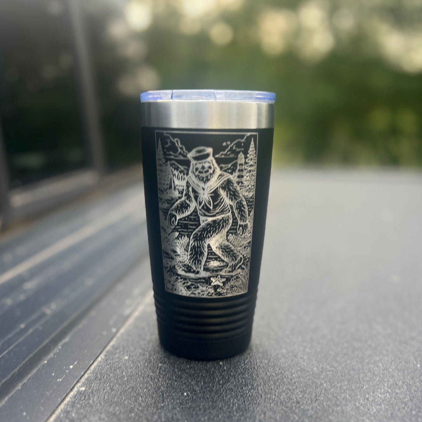 Bigfoot Sailor Tumbler