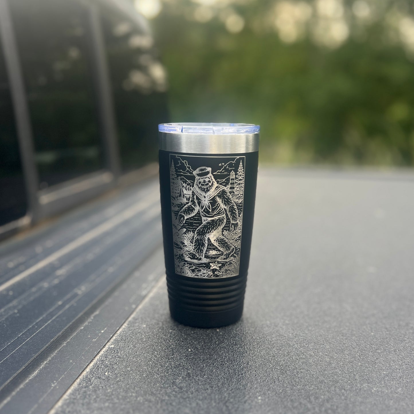 Bigfoot Sailor Tumbler