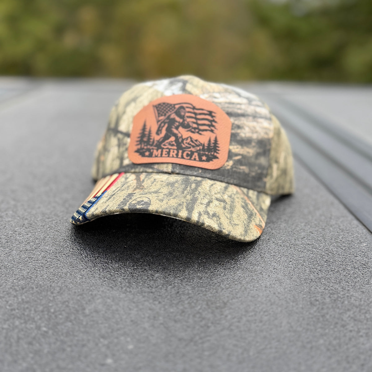 ‘Merica Bigfoot Camo American Flag