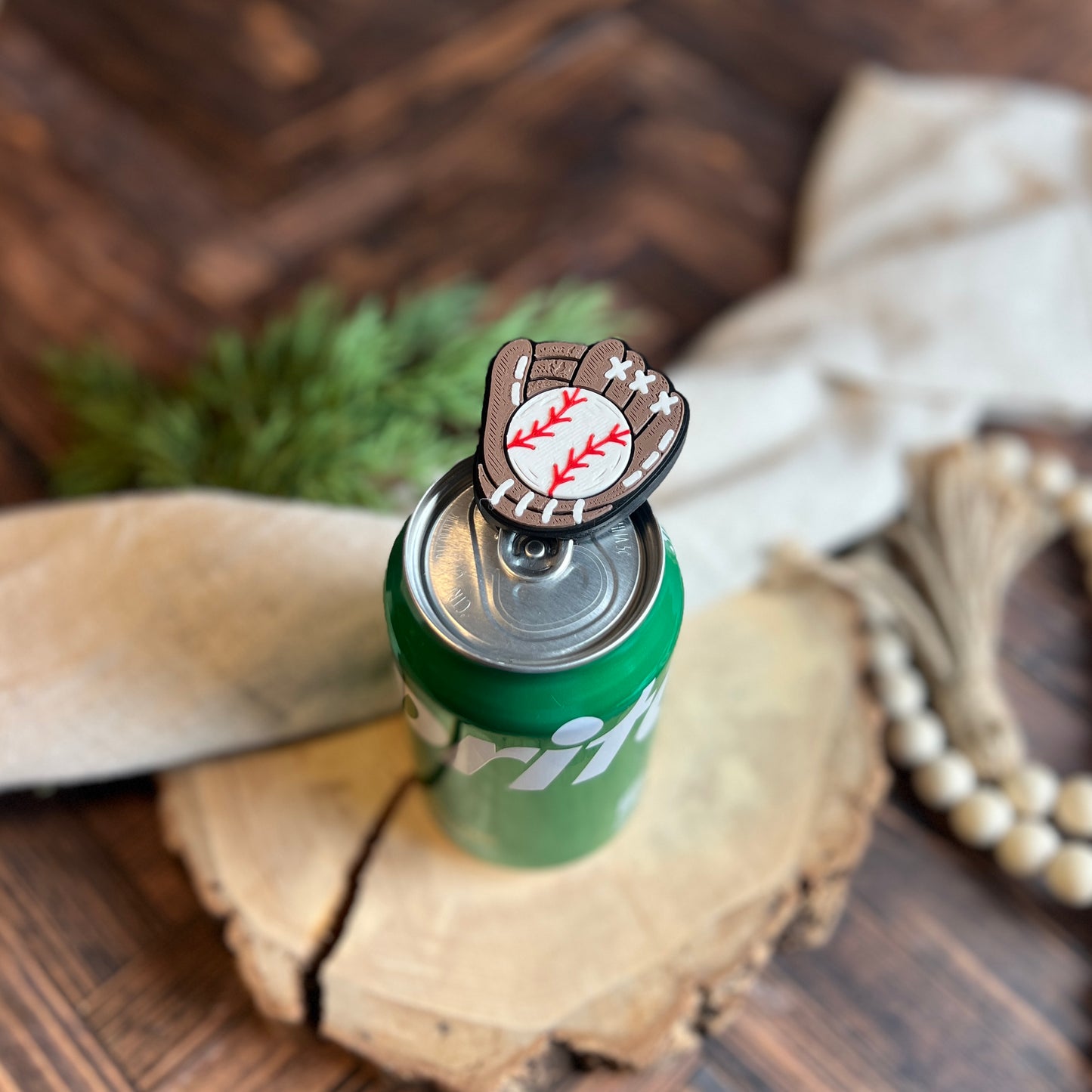 Baseball Soda Can Opener