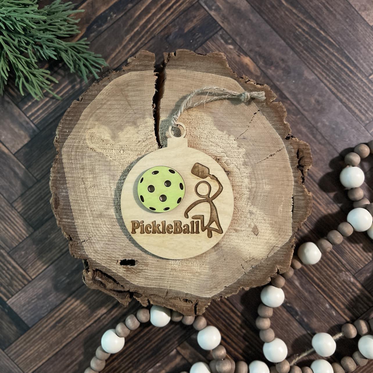 Pickleball Ornament