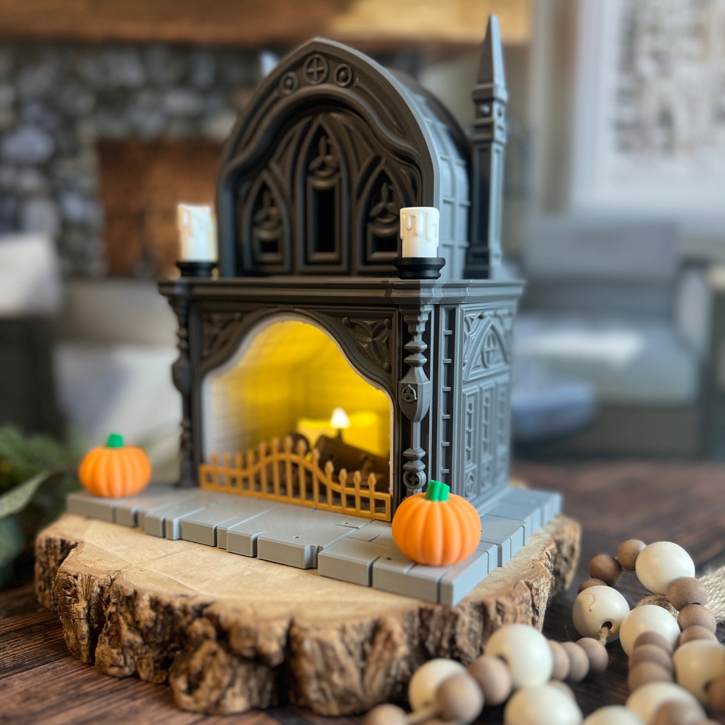 Gothic Fireplace