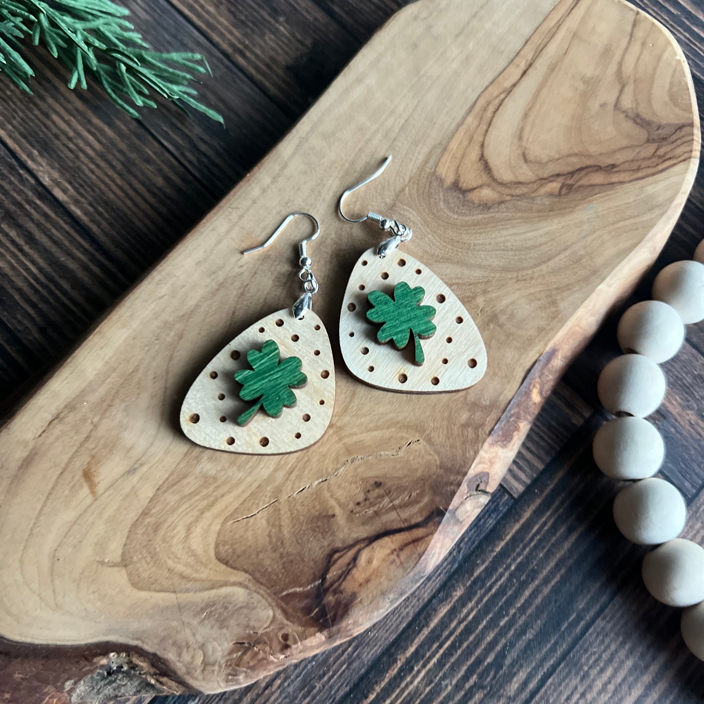 St. Patrick Clover Earrings