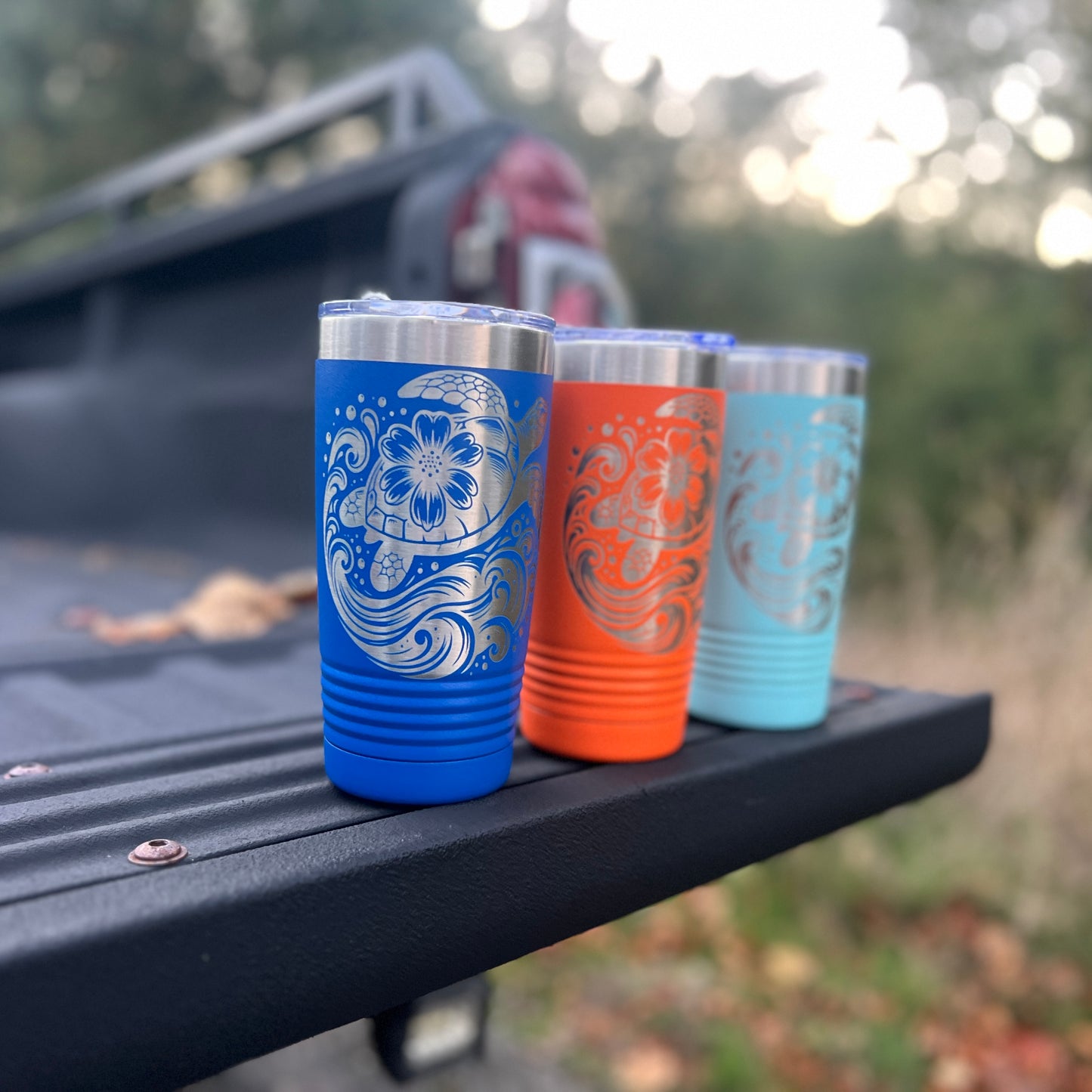 Sea Turtle Travel Coffee Tumbler