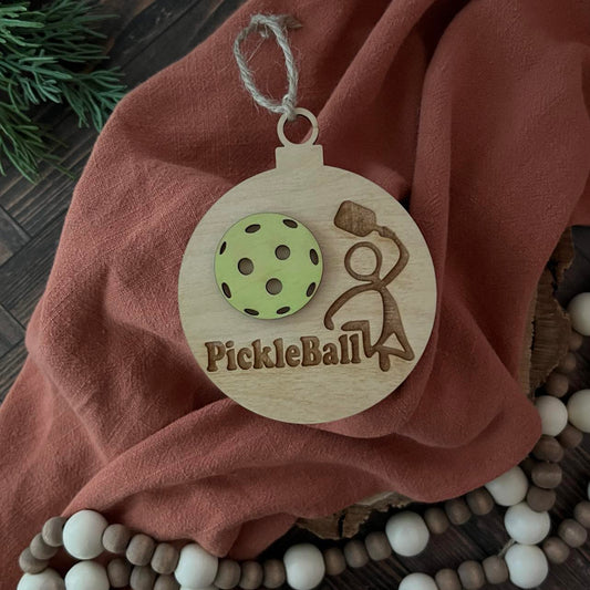 Pickleball Ornament