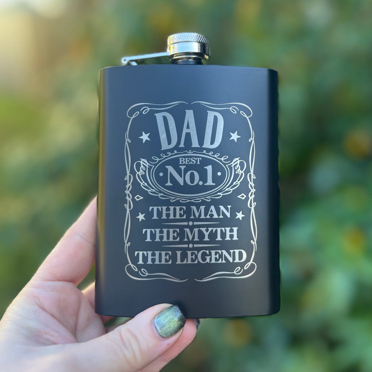 Dad Best No. 1 Flask