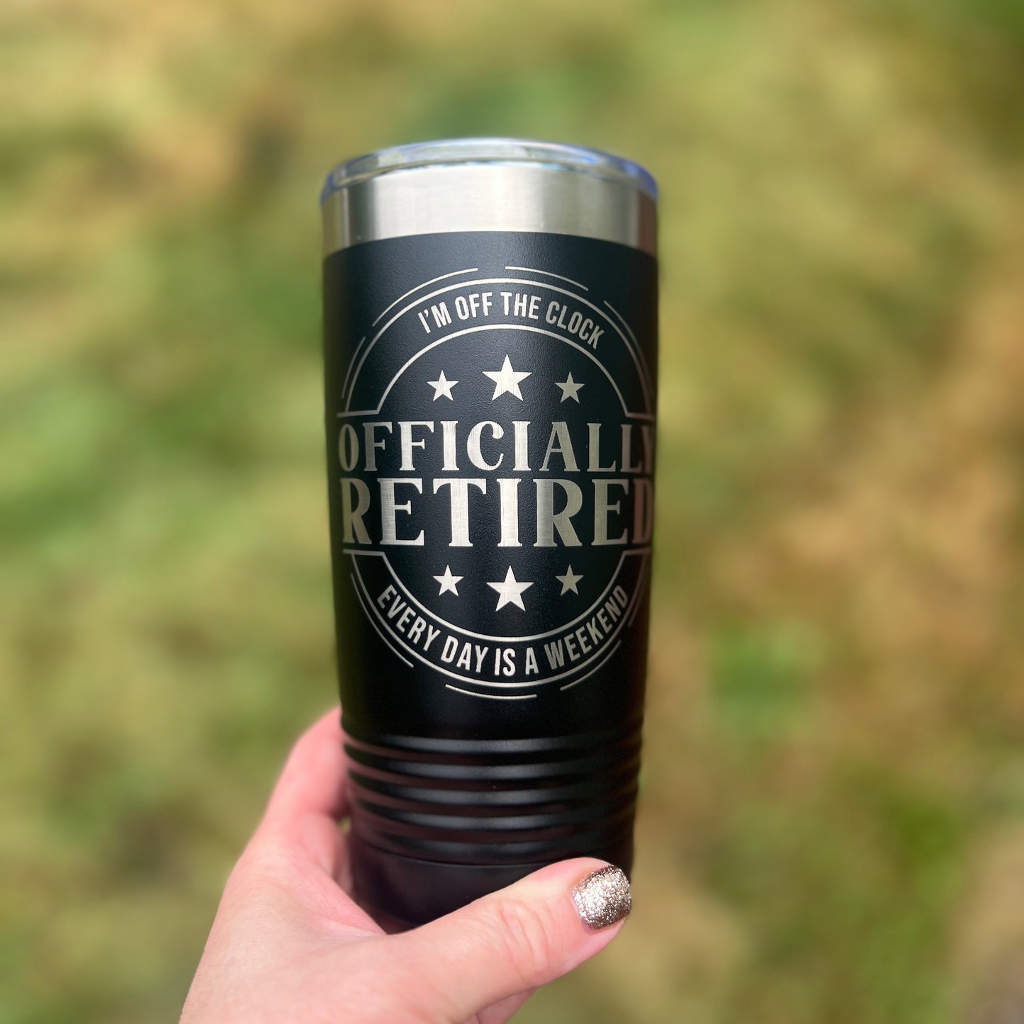 Retirement Travel Coffee Tumbler