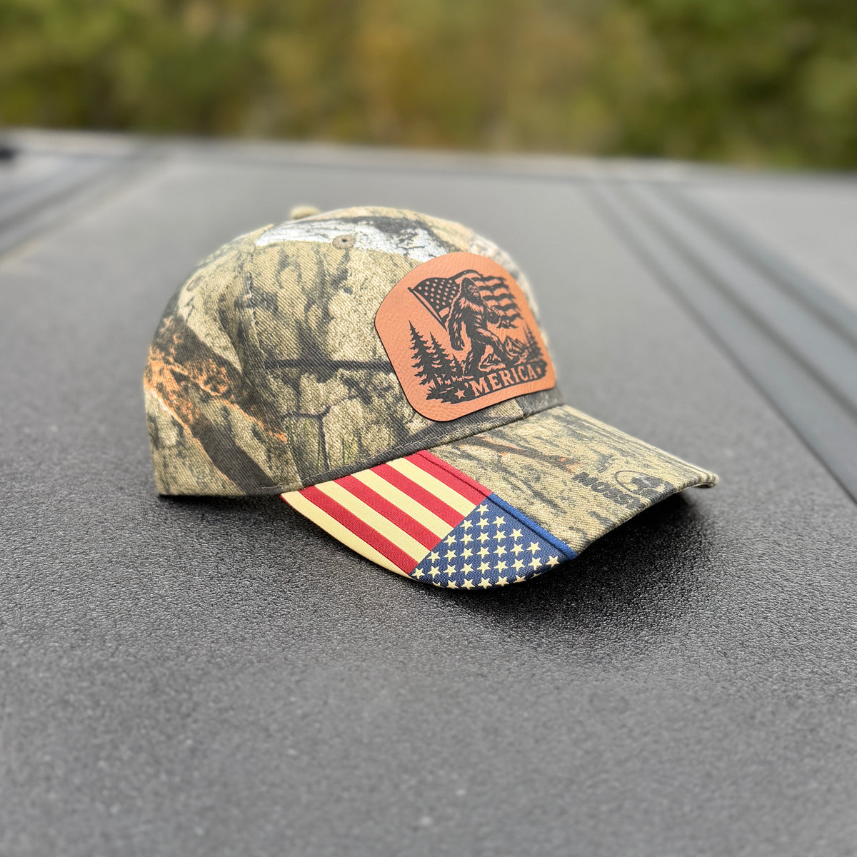 ‘Merica Bigfoot Camo American Flag