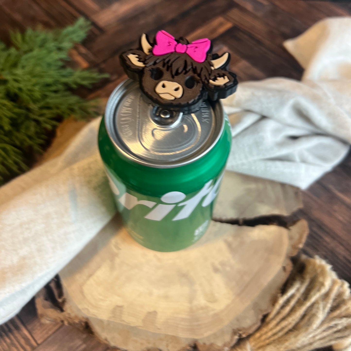 Highland Cow Soda Can Opener