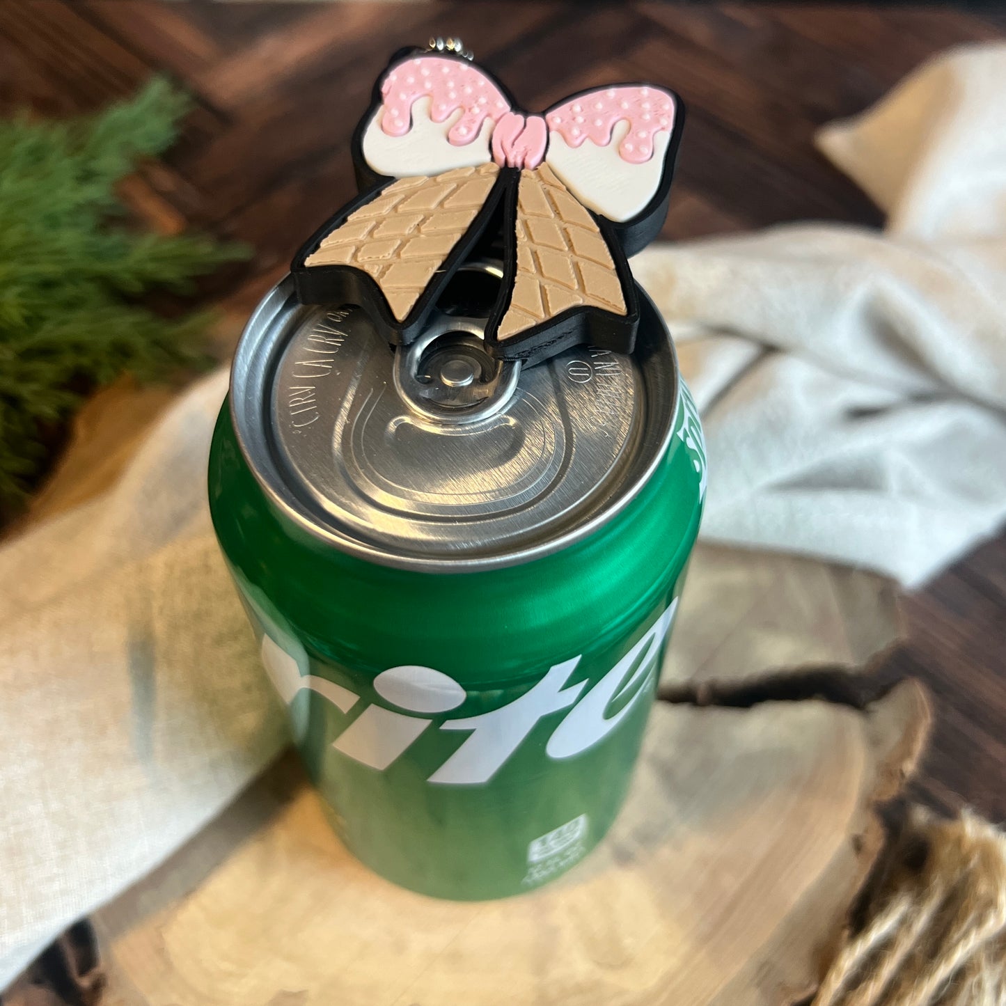 Ice Cream Bow Soda Can Opener
