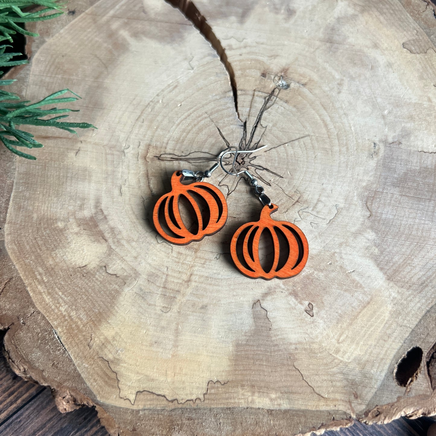 Pumpkin Earrings
