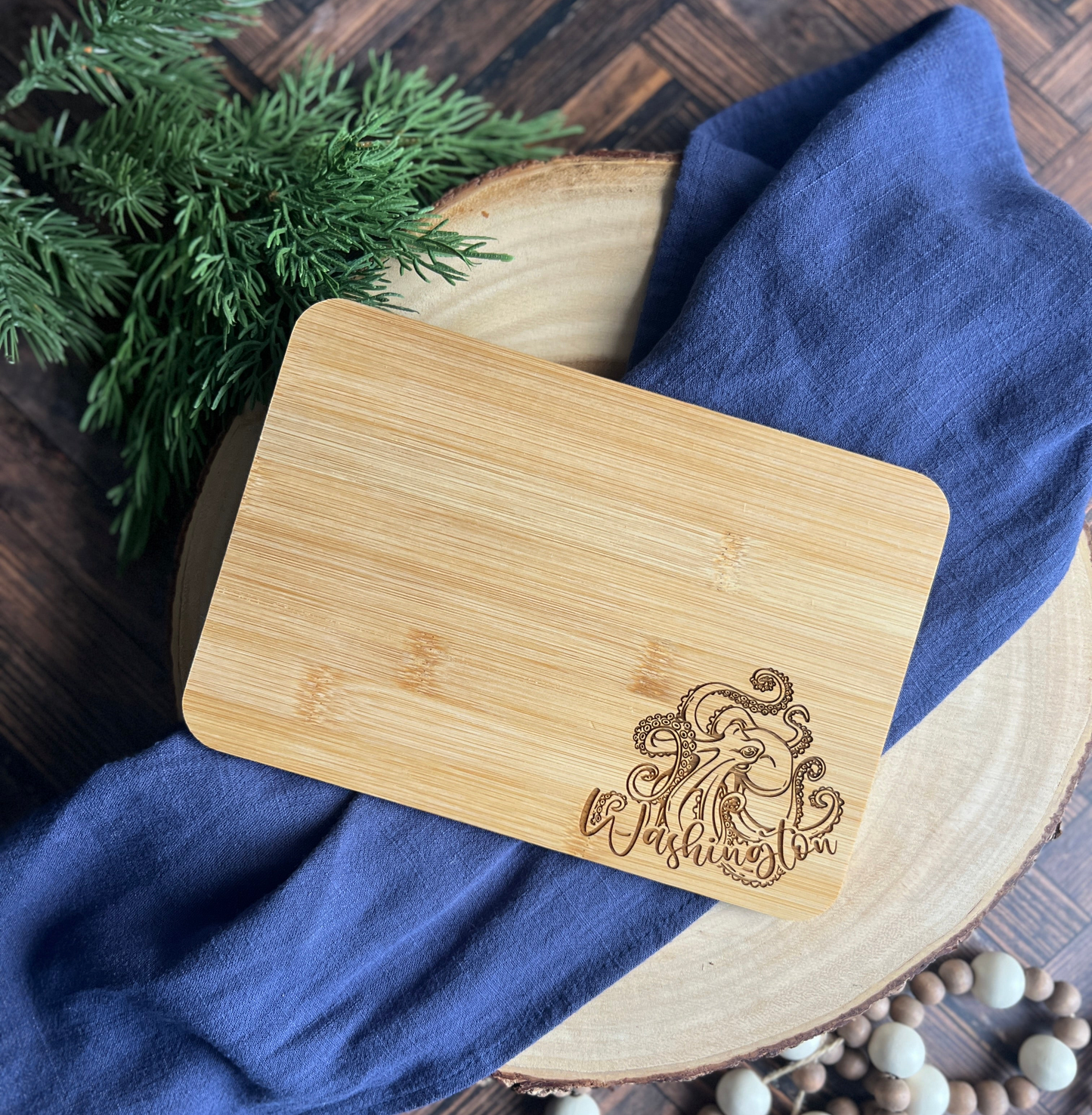 Kraken Washington Small Cutting Board