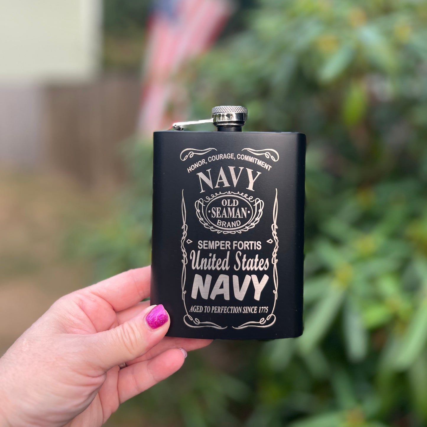 Navy Flask