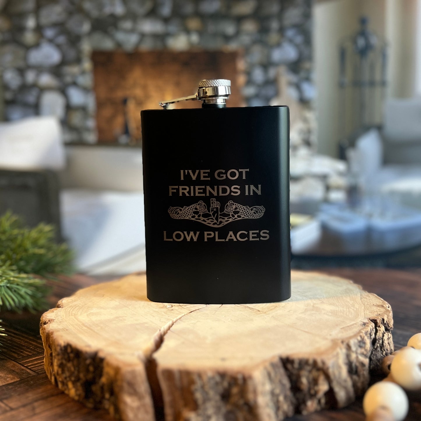 I’ve Got Friends in Low Places Flask