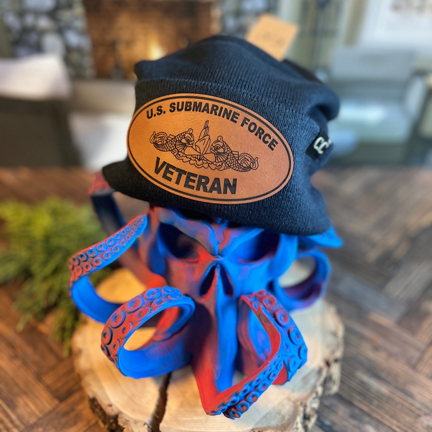 U.S. Submarine Force Veteran Navy Beanie