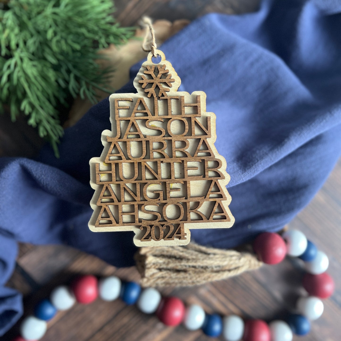 Christmas Family Tree Ornament