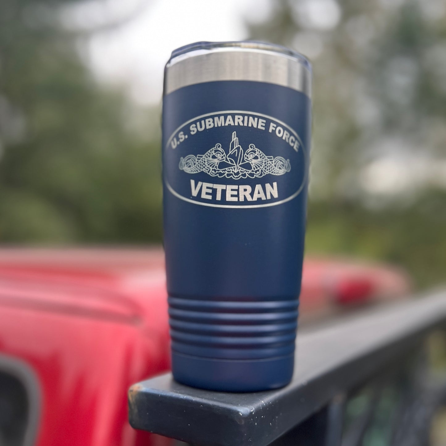 U.S. Submarine Force Veteran Travel Coffee Tumbler