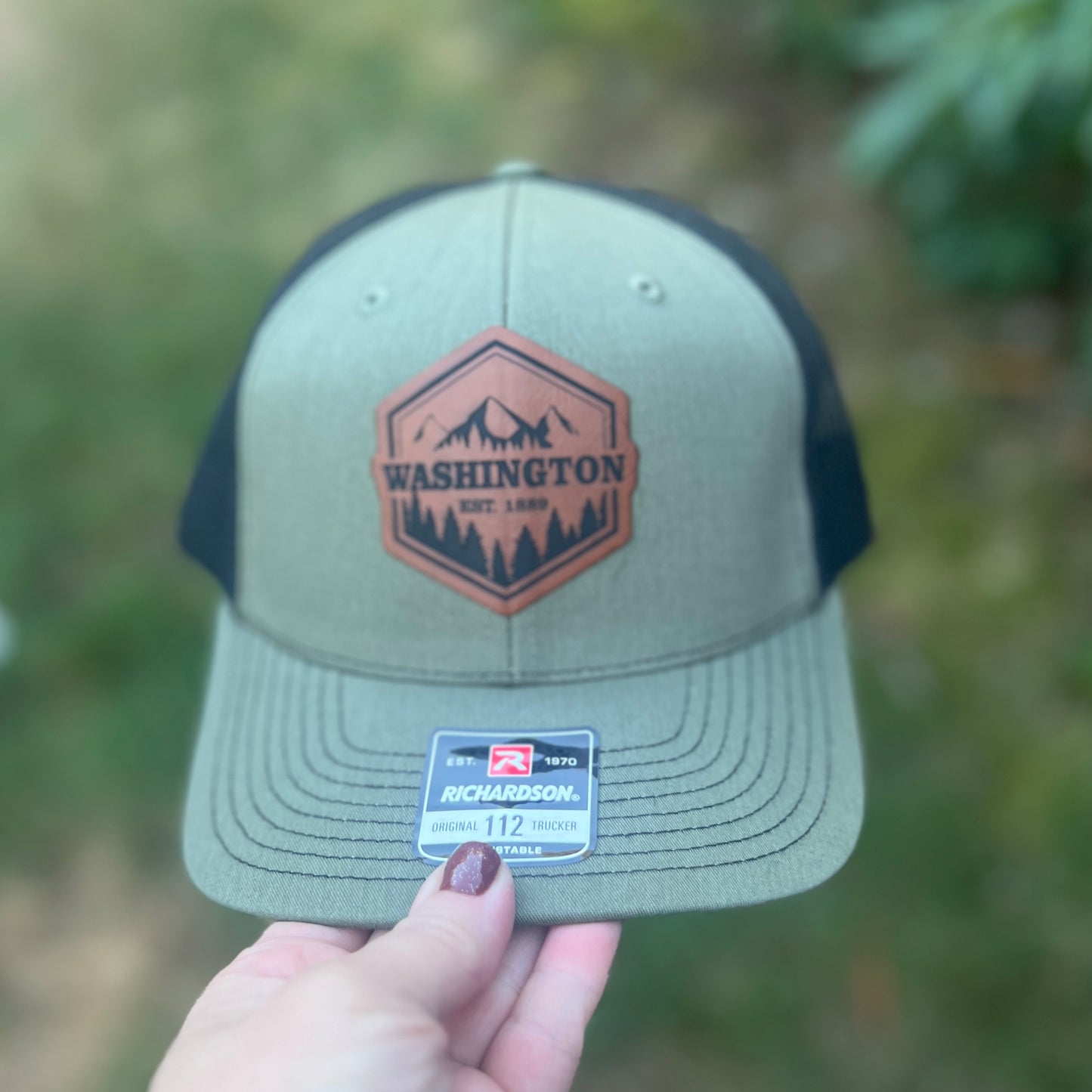 Washington Est. 1889 Richardson 112 Loden/Black Trucker Hat