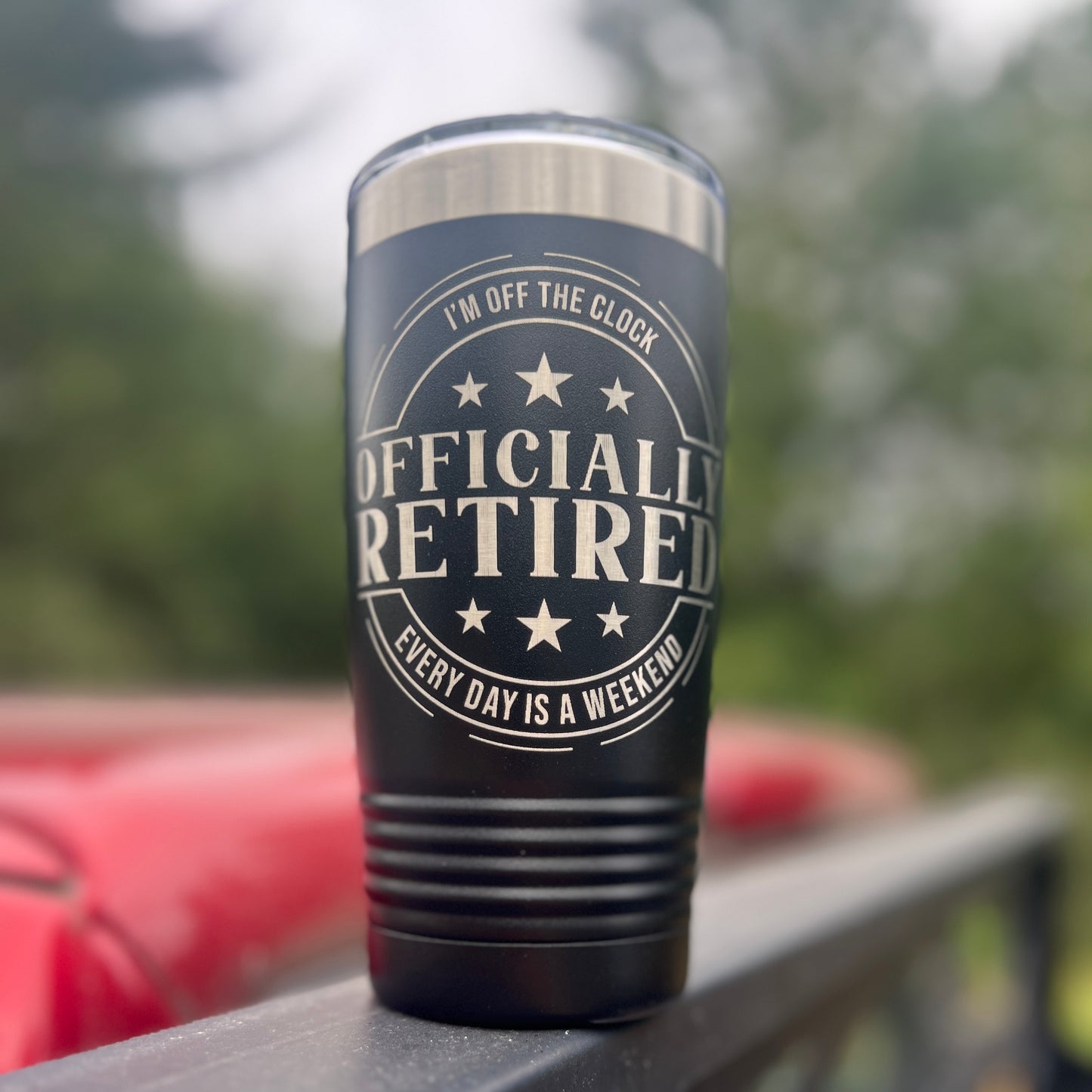 Retirement Travel Coffee Tumbler