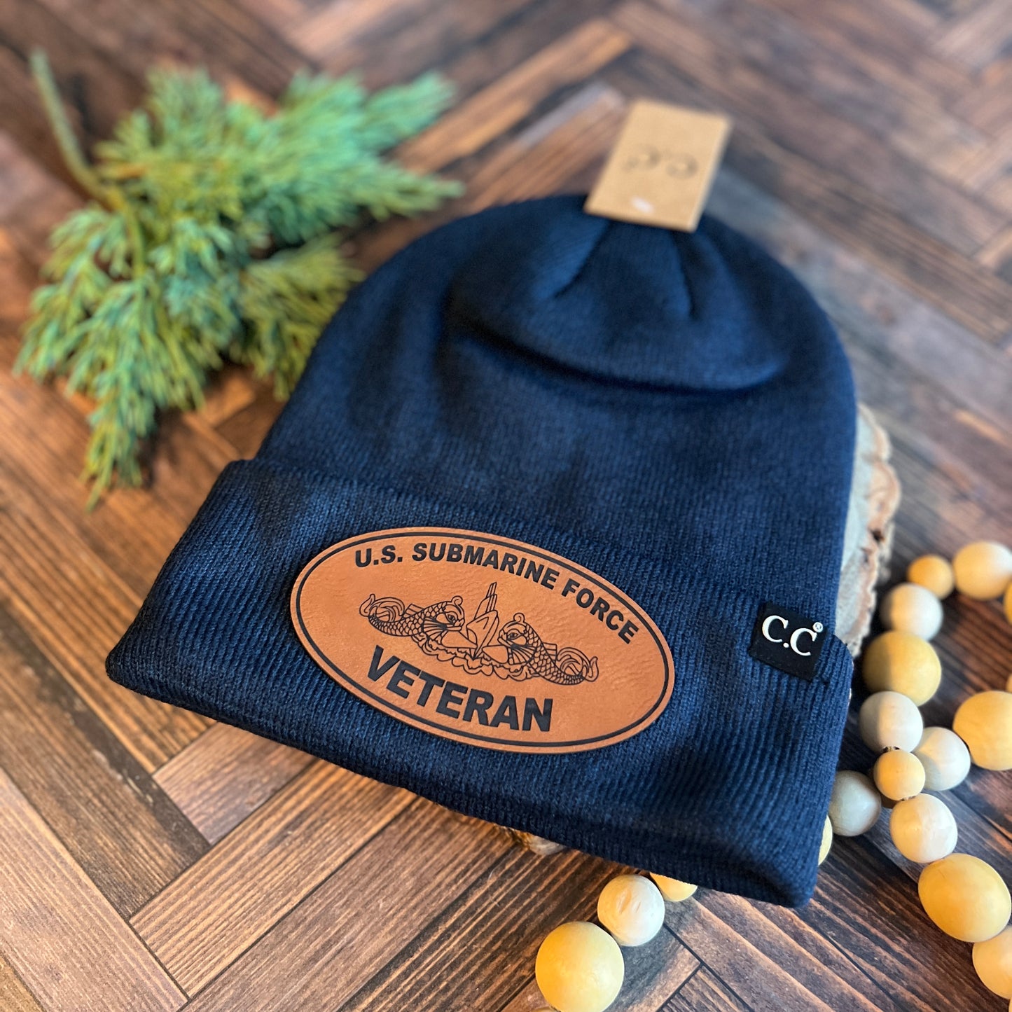 U.S. Submarine Force Veteran Navy Beanie