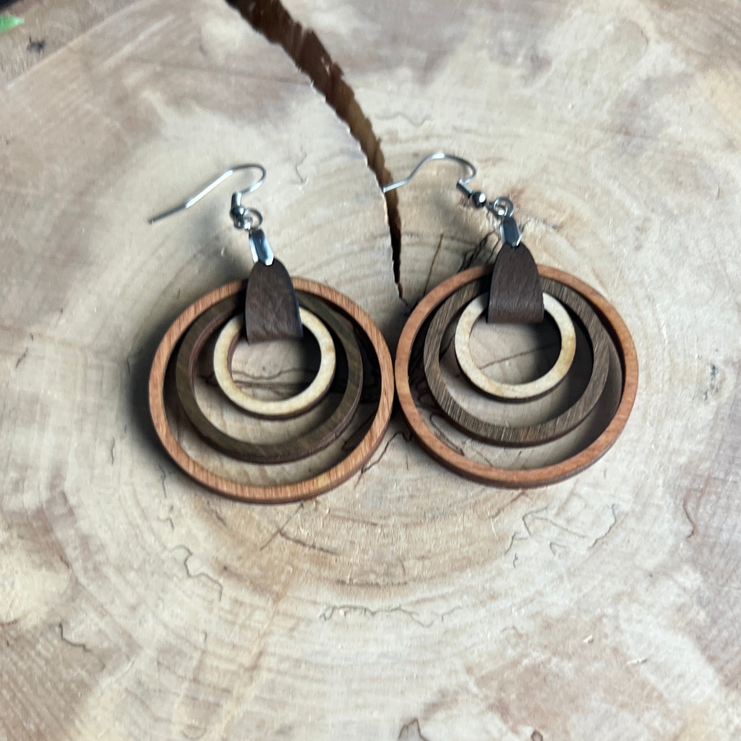 Nested Circle Earrings