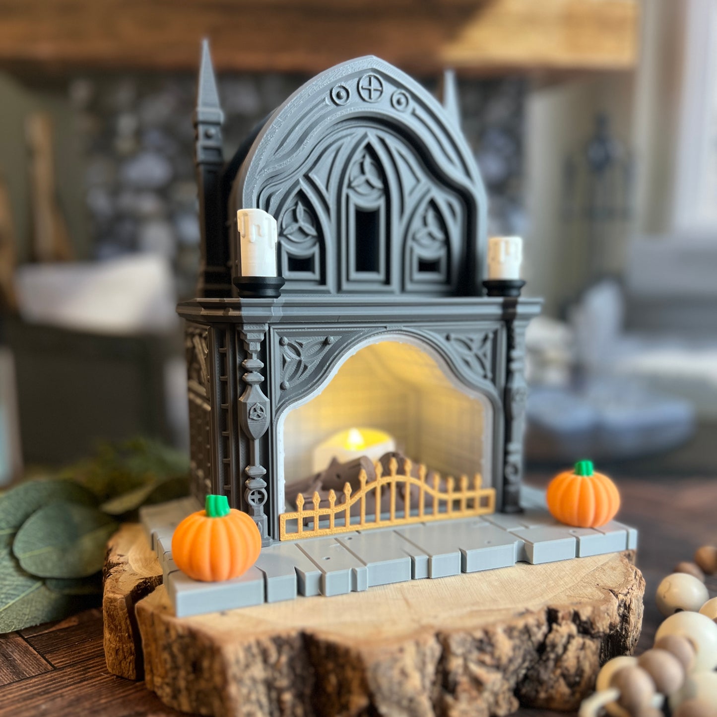 Gothic Fireplace