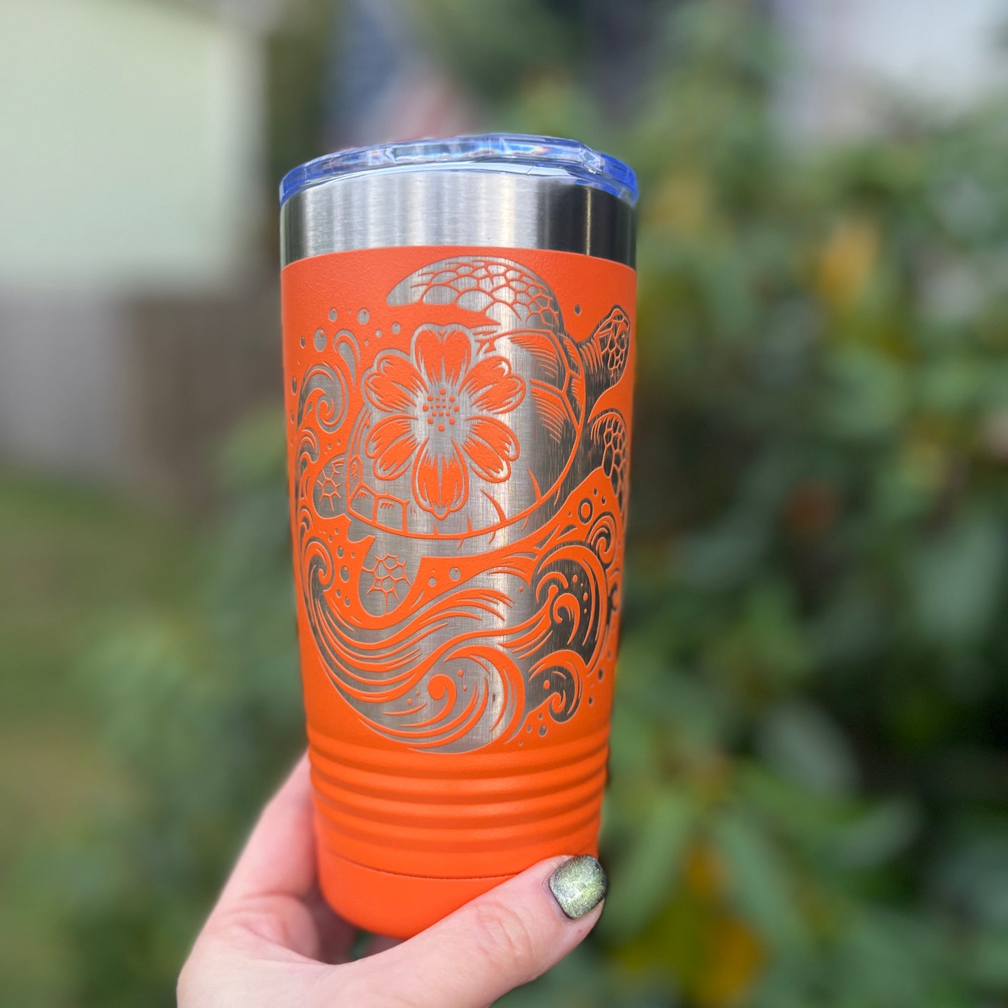 Sea Turtle Travel Coffee Tumbler