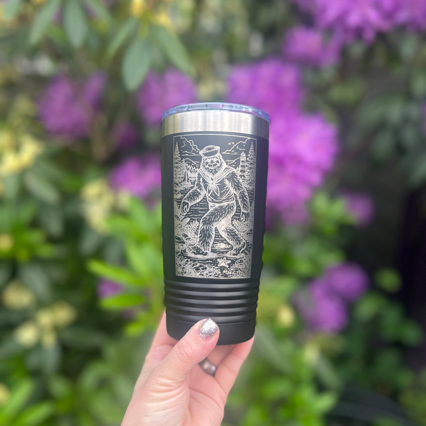 Bigfoot Sailor Tumbler