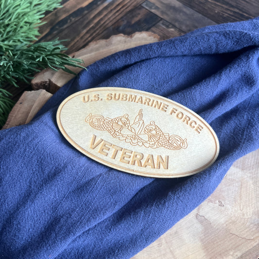 U.S. Submarine Veteran Force Magnet