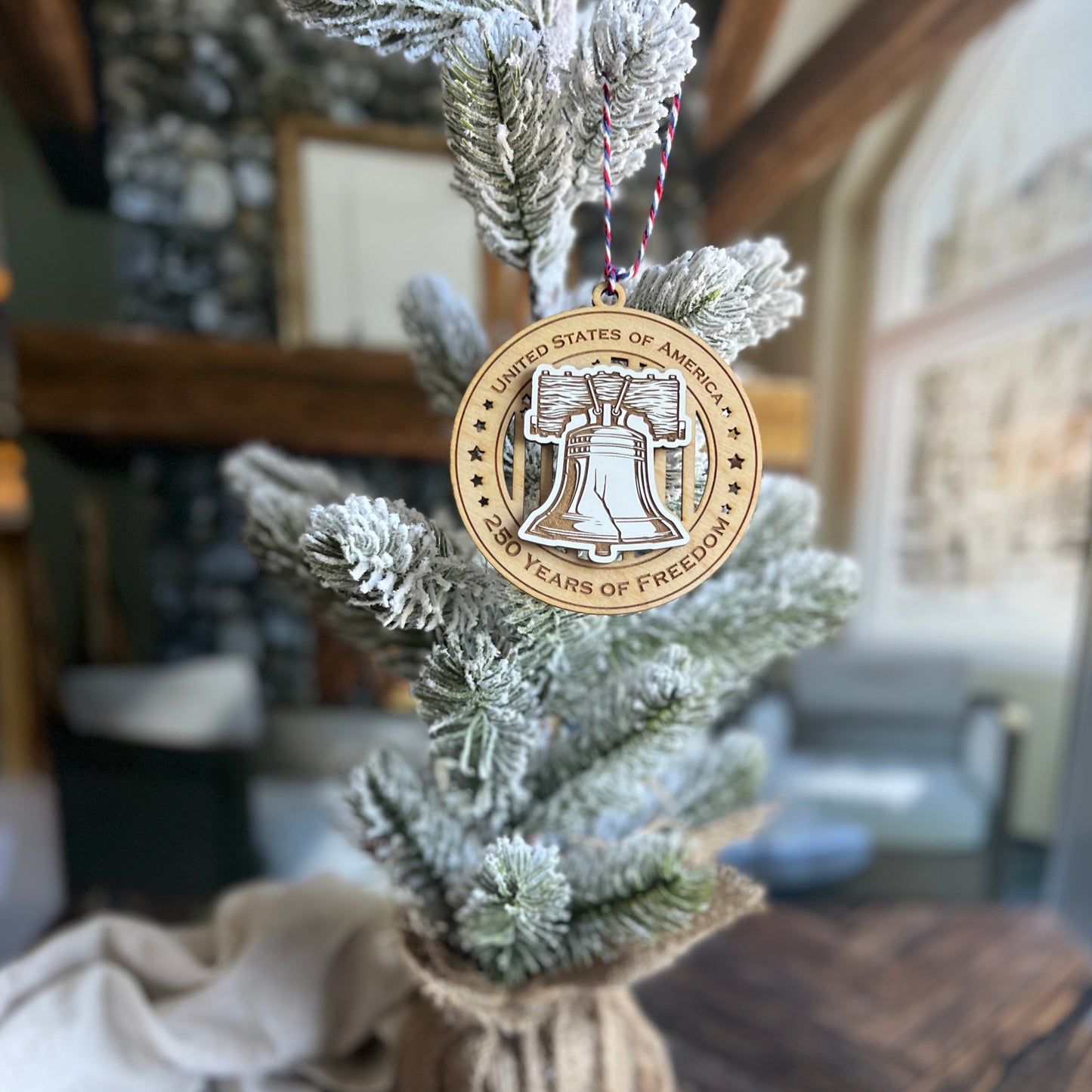 250th Anniversary Ornament USA