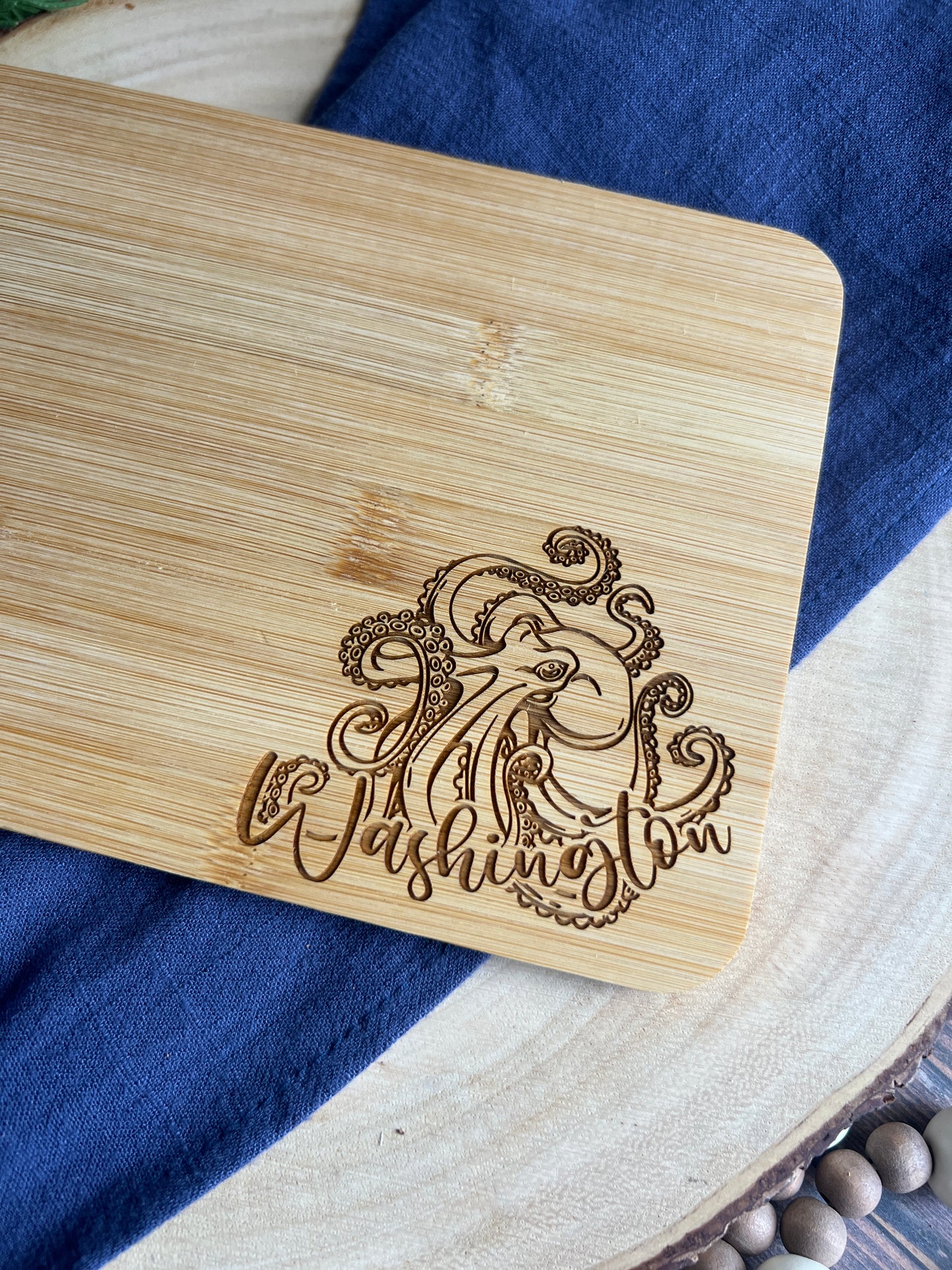 Kraken Washington Small Cutting Board
