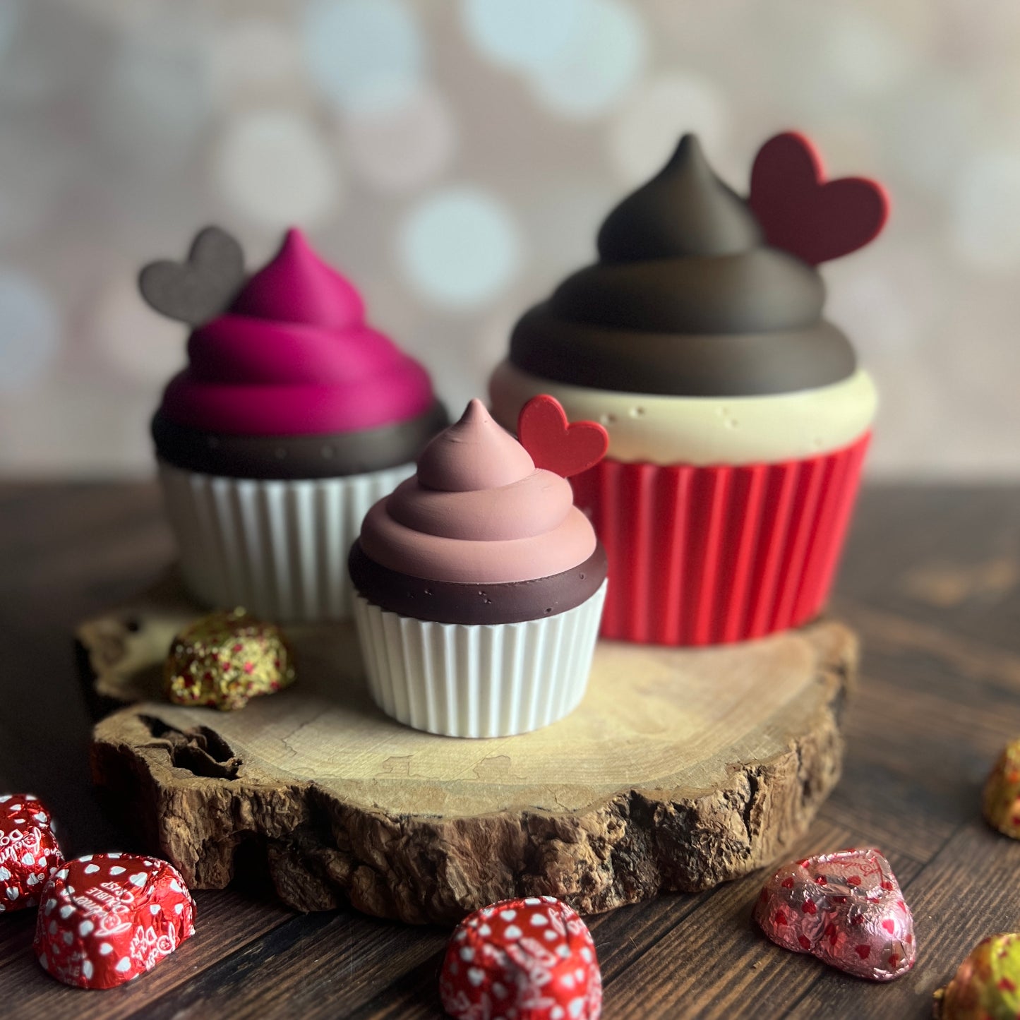 Cupcake Gift Boxes 3D printed