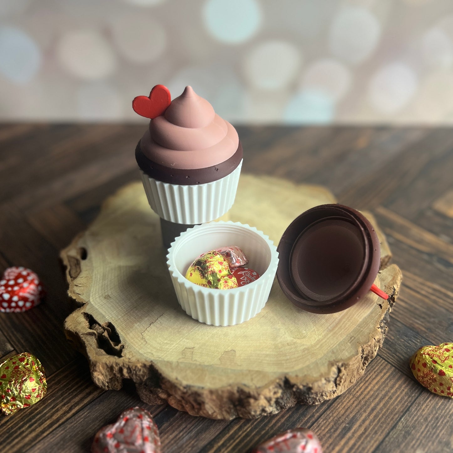 Cupcake Gift Boxes 3D printed