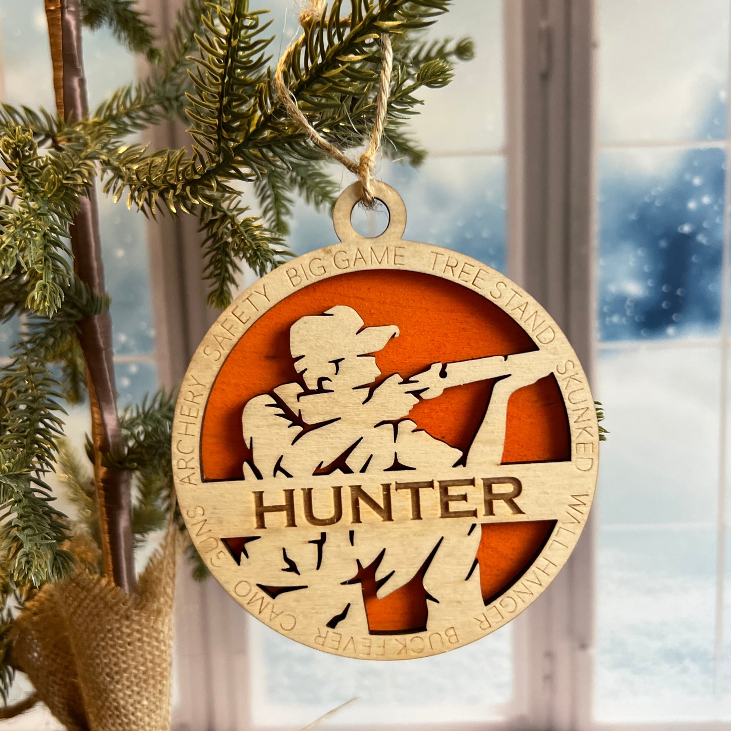 Hunting Ornament