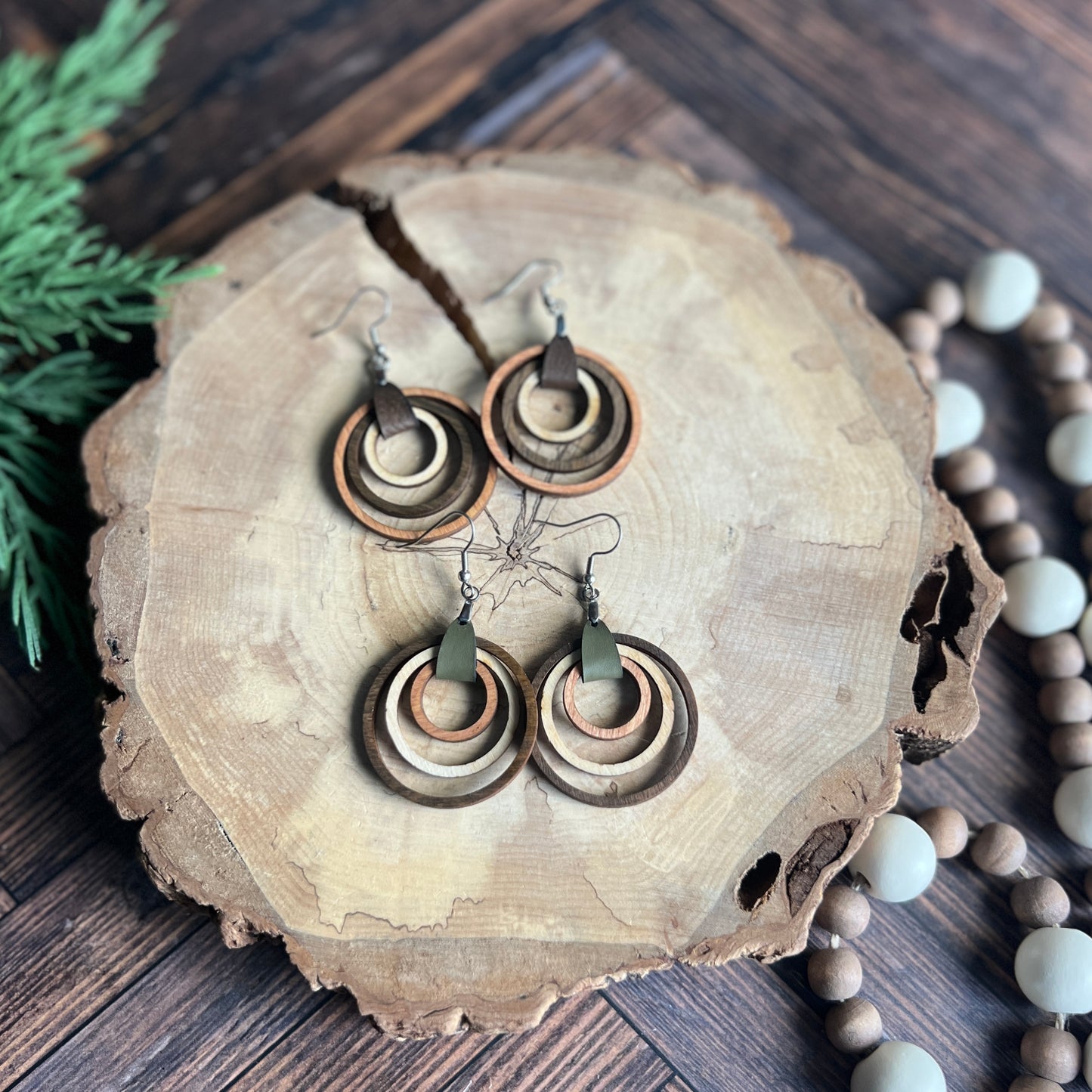 Nested Circle Earrings