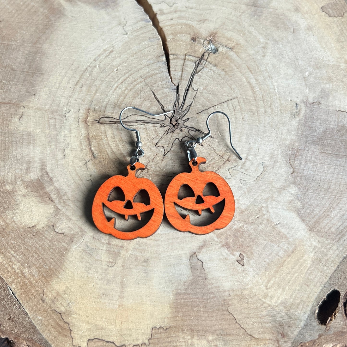 Jack-o'-lantern Earrings