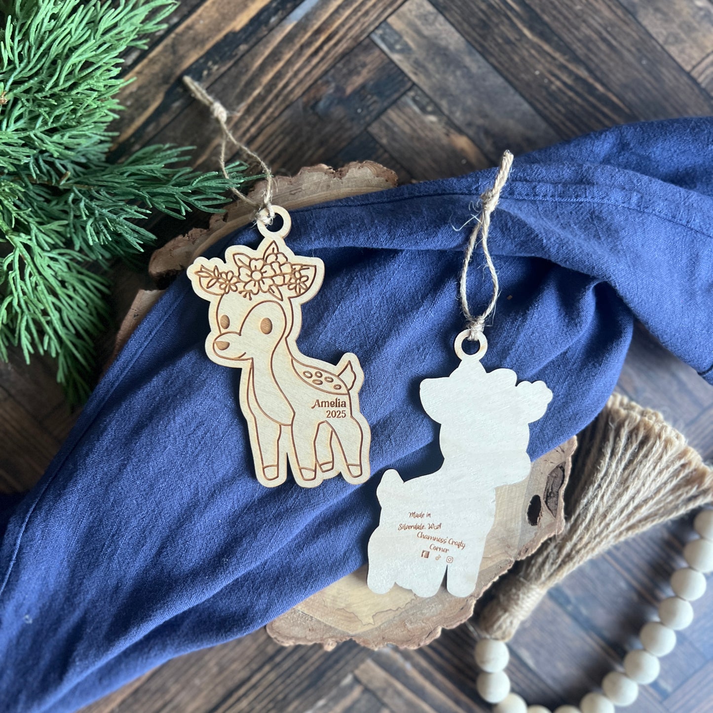 Deer Ornaments