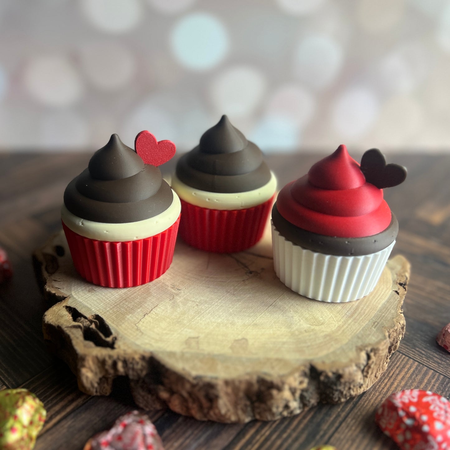 Cupcake Gift Boxes 3D printed