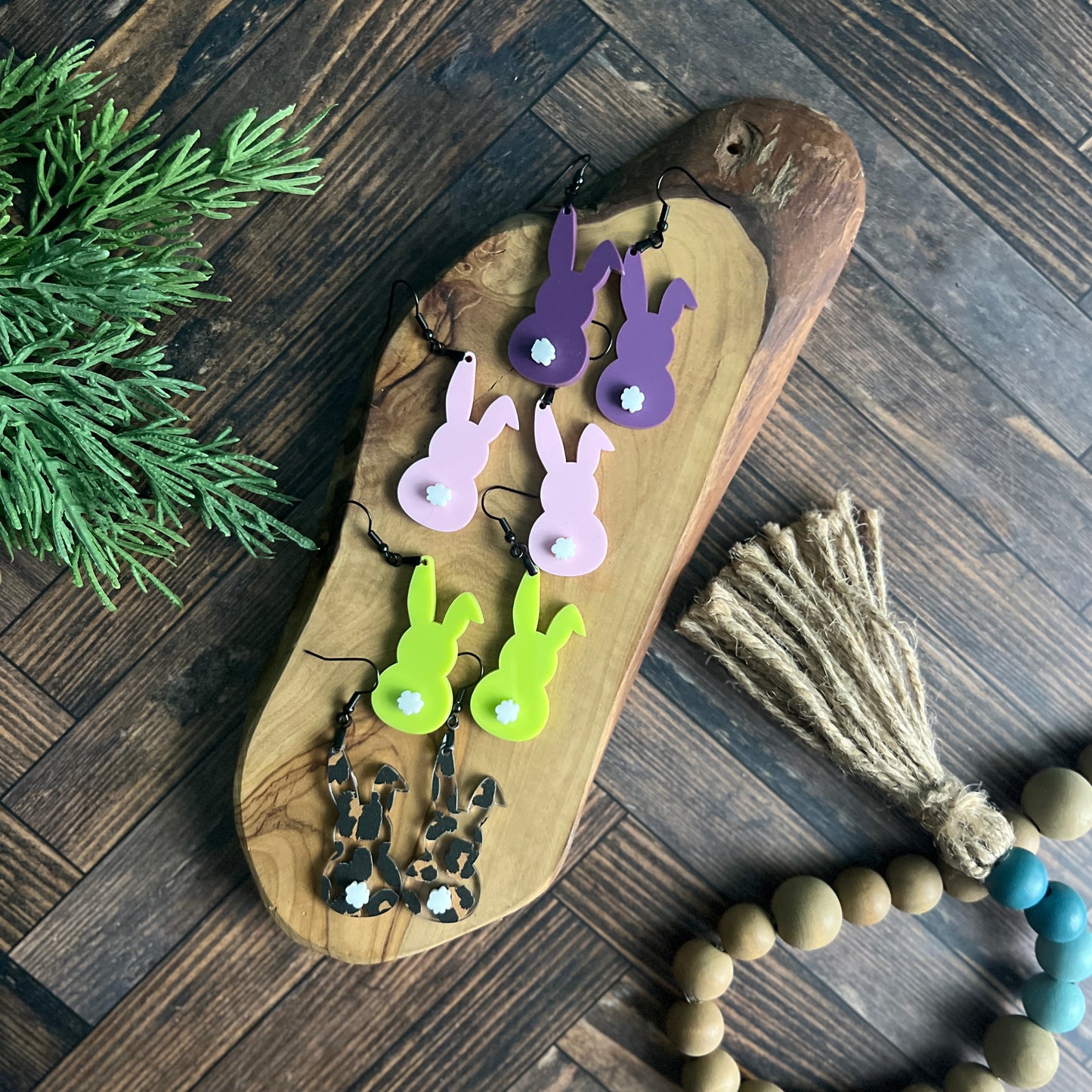 Bunny Acrylic Earrings