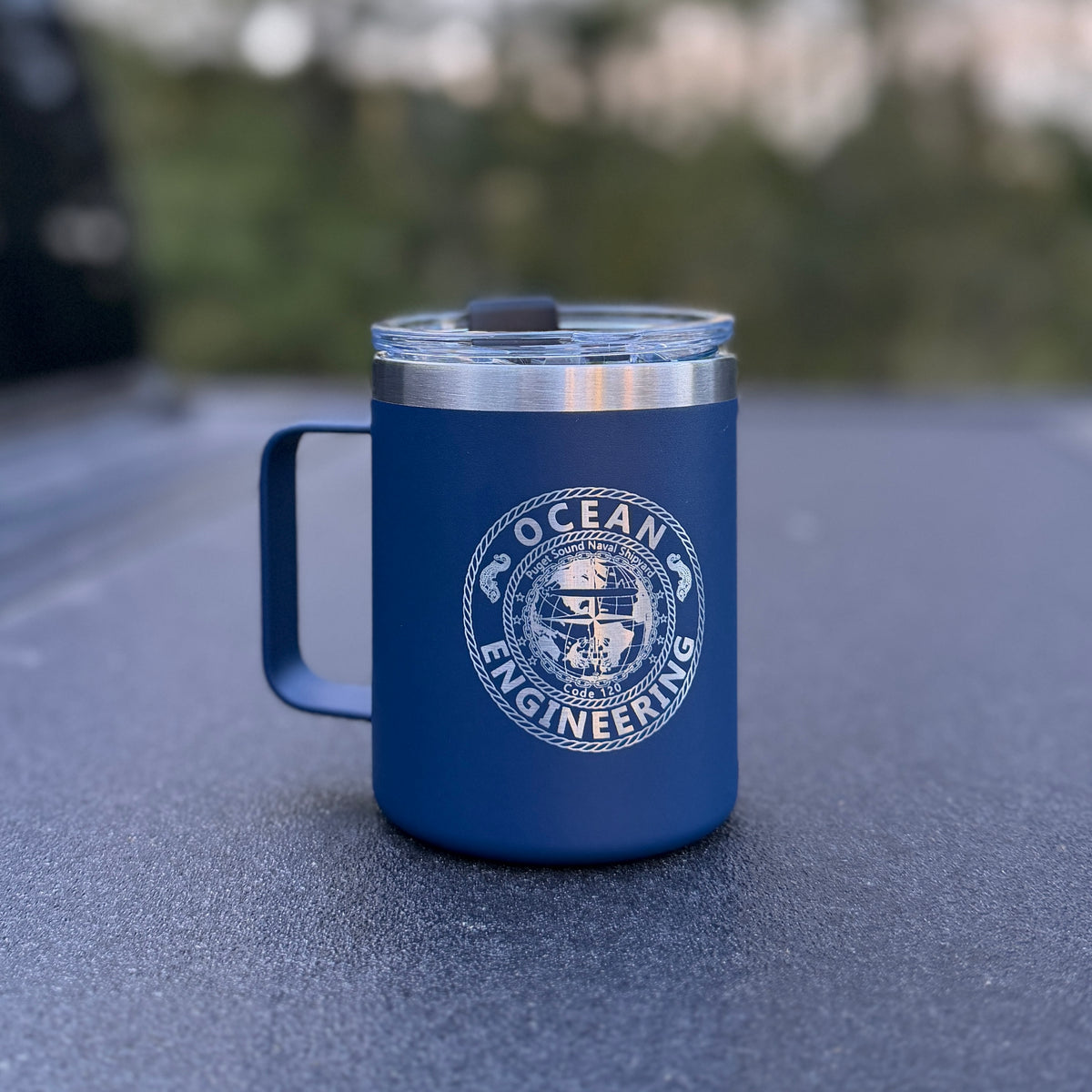 Code 120 Handled Coffee Mug 12 oz