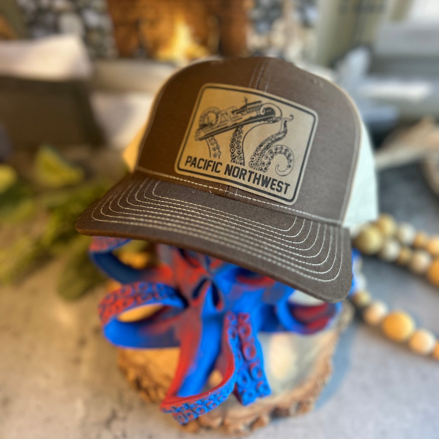 Pacific Northwest Ferry with Kraken for Coffee Richardson 312 Hat