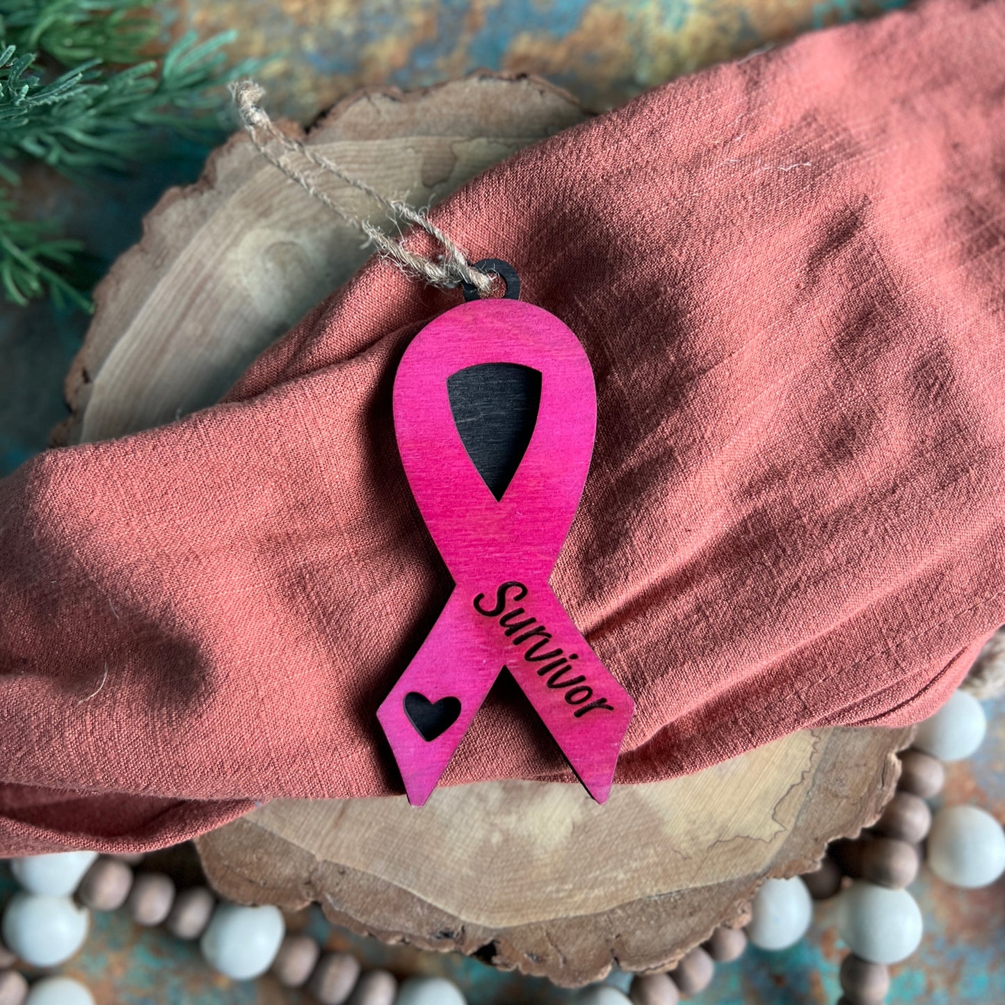 Breast Cancer Ornament