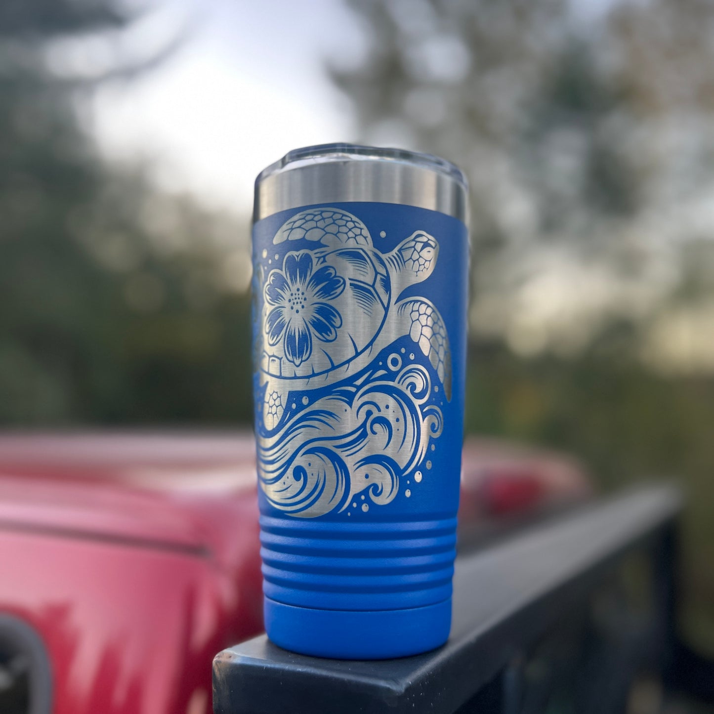 Sea Turtle Travel Coffee Tumbler