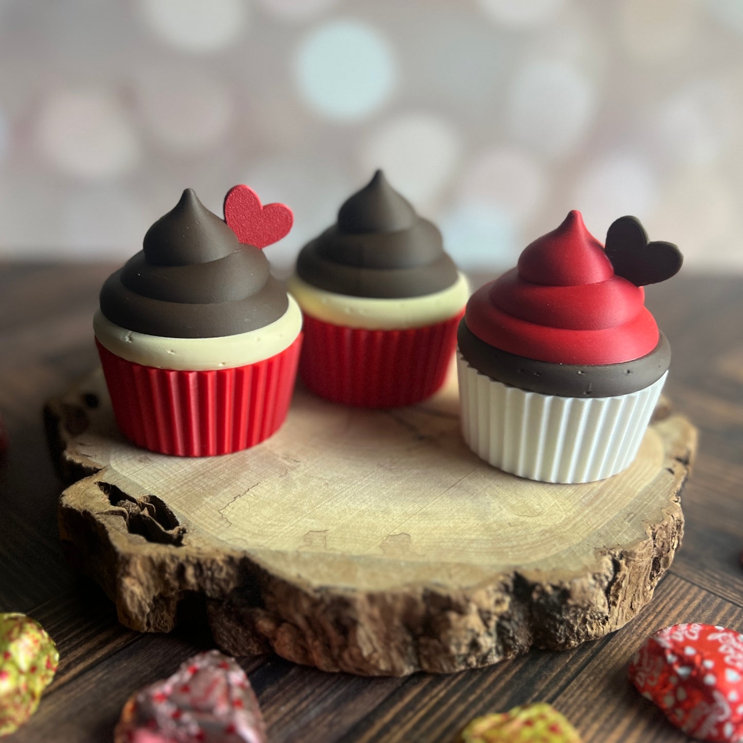 Cupcake Gift Boxes 3D printed