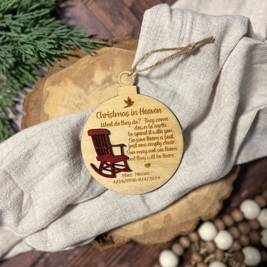 Christmas In Heaven Ornament