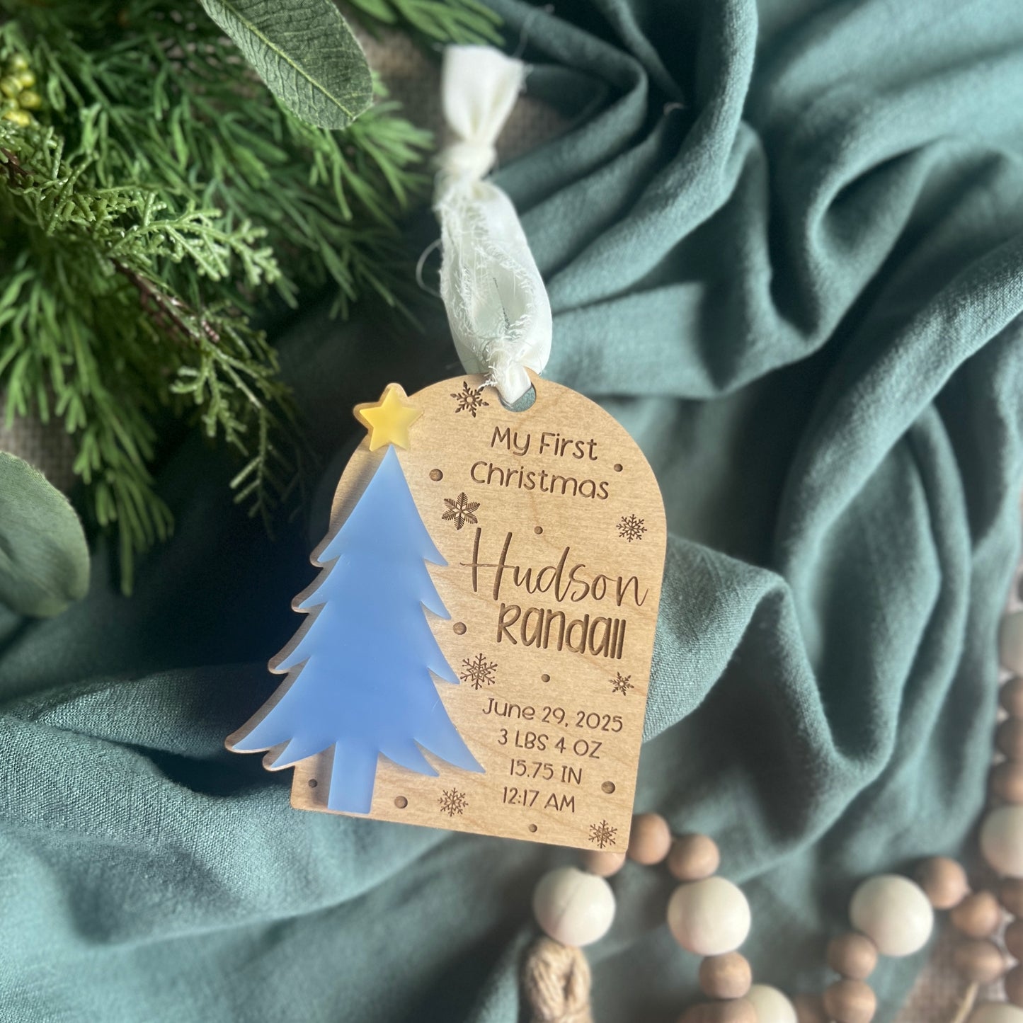 Birth Announcement Ornament